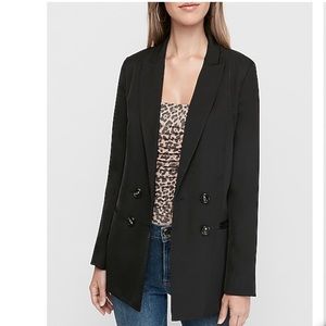 Express Double Breasted Boyfriend Blazer
